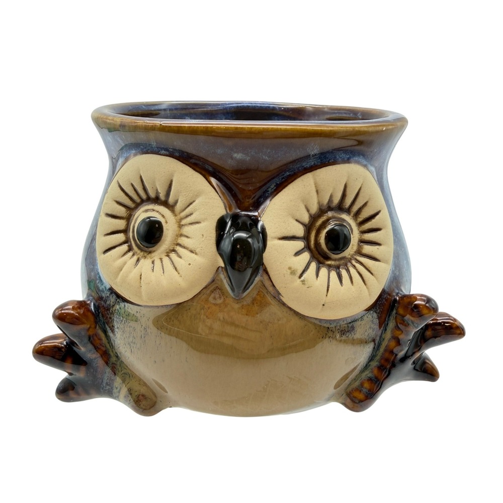 Pacifica Home Figural Owl Ceramic Mug Coffee Cup ceramic succulent planter